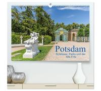 Potsdam - Schlösser, Parks und der Alte Fritz (hochwertiger Premium Wandkalender 2026 DIN A2 quer), Kunstdruck in Hochglanz: Potsdam ist eine Stadt ... geformte einzigartige Kulturlandschaft.