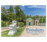 Potsdam - Schlösser, Parks und der Alte Fritz (Wandkalender 2026 DIN A3 quer), CALVENDO Monatskalender: Potsdam ist eine Stadt der Schlösser und ... geformte einzigartige Kulturlandschaft.