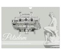Potsdamer attrazioni in inchiostro e colori (calendario da parete 2026 DIN A4 quer), Calendario mensile Calvendo: illustrazioni fatte a mano di Potsdamer attrazioni colorate digitalmente (CALVENDO)