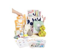 Pott'd Kit di Argilla senza cottura per Principianti. Kit fai da te creativo adulti comprendente argilla senza cottura, attrezzi, colori, pennelli, smalto e istruzioni passo-passo