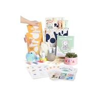 Pott'd Kit di Argilla senza cottura per Principianti. Kit fai da te creativo adulti comprendente argilla senza cottura, attrezzi, colori, pennelli, smalto e istruzioni passo-passo