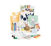 Pott'd™ Kit di Ceramica Deluxe Edition con Argilla Autoindurente per Principianti. Strumenti, Colori, Pennelli, Sigillante, Istruzioni e Ispirazione, Pennarelli per Pittura, Timbri per Ceramica
