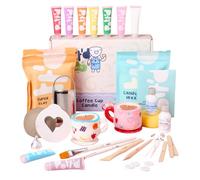 Pott'd Mini Kit di Ceramica | Kit di Argilla Autoindurente per Adulti | Include Colori, Pennelli e Strumenti da Vasaio | Tutorial Online Gratuito Passo Dopo Passo | Perfetto per Principianti