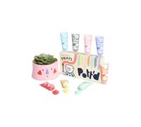 Pott'd Pitture acriliche per ceramica Premium, set di vernici, kit per la pittura su ceramica per argilla essiccata all'aria - Colori pastello