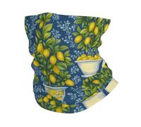 Potted Lemon Trees Scaldacollo Durevole Headwrap Multiuso Sciarpa A Tubo per attività Donna Protezione UV Passamontagna