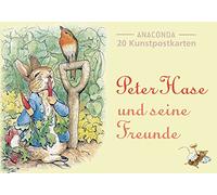 Potter, Beatrix - Postkarten-Set Peter Hase: 20 Kunstpostkarten aus hochwertigem Karton. ca. € 0,25 pro Karte: 24