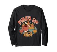 Potter del Ringraziamento - Fired Up for The Feast Maglia a Manica