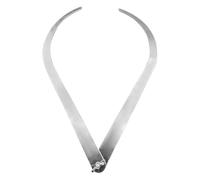 Pottery Calipers Measuring Tool - Ceramic Compasses, Bent Leg Inside Outside Measuring Pottery Tool, Dimension Dividers | Sculpting Gauges Thickness Probes Stainless Steel Art Craft Supplies for Women
