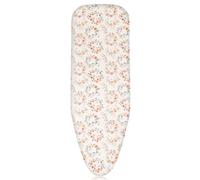 Pottwal Copriasse da Stiro Premium per Una Stiratura Facile e Veloce, per Ferri da Stiro a Vapore, Copriasse da stiro Universale, Piccolo Fiore Schiacciato, 38-45cm x 120-125cm (Taglia XL)