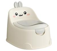 Potty del bambino, vasino per bambini con il bambino a forma di coniglio con toilette per cassetti e cuscinetti PU Non slittata sedia da addestramento a prova di splash per 0-6 anni