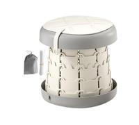 Potty Portatile - Potty Auto Pieghevole Per Allenamento Di Viaggio | PP Con Toilette Compatto Per PU Con Sacchetto Di Rifiuti, Base Anti -slittamento, Sedile Leggero Per Campeggio, Hotel, Uso