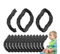 Potty Seat Liner Bags - Portable Foldable Toilet Seat | Travel Potty Liners | Portable Toilet For Kids, Potty Training Toilet Seat, Toilet For Kids With Elastic Closure