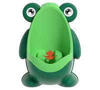 Potty Training Origine per i ragazzi, simpatico muro di rana Monte Monte Toddler Boy Botty Allenamento vasino con obiettivo mirato per i bambini (Verde)