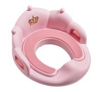 Potty Training Toilet Seat, Crown-Shaped Anti-Slip Cushion Pad