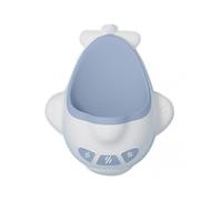 Potty Training Urinal Plane Detachable Cleansing Wall Mounted Urinal Toilet for Kids Blue