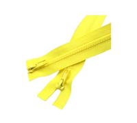 POTUBI Cerniera, 1 pz 200 cm 5# Cerniere in Resina a Doppia Apertura Colorate for Sacchi a Pelo, Divano, Tessuti for la casa(Light Yellow)