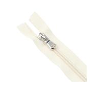 POTUBI Cerniera, 5 Pezzi 50 cm 5# Cerniere in Nylon Colorate Aperte for Accessori da Cucito su Misura(Beige)