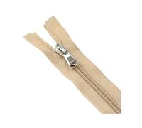 POTUBI Cerniera, 5 Pezzi 80 cm 5# Cerniere in Nylon Colorate Aperte for Accessori da Cucito su Misura(Khaki)