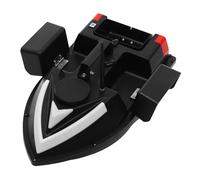 POTYYH 500 m barca per mangimi - GPS Cruise barca per esche da pesca con telecomando con 3 scatole per esche, strisce LED e funzione di riavvolgimento automatico, esca per bacini, laghi e mari