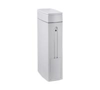 Poubelle De Salle De Bains 4,5L Avec Brosse | Conteneur À Déchets Compact Et Modern Pour Salle De Bain, Cuisine, Chambre, Toiles, Camping Car | Design Pratique Et Hygiénique