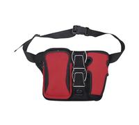 Pouch Bag, Waist Water Bottle Holder, Divided Organizer, Lightweight Nylon Material, Secure Zippered Storage, Outdoor Sports Use, 8,27 x 7,87 x 1,97 pollici 1 pezzo