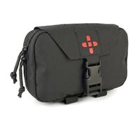 Pouch Primo Soccorso Removibile, Organizer Outdoor Vuoto con Pannello Rosso