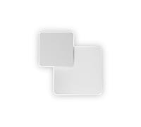 Pouche applique quadrata bianco moderna led 14 watt 1300 lumen [EEK: A]