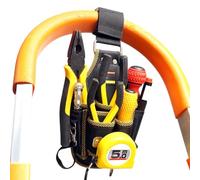 Pouche da lavoro per uomo Costruzione - Tasca per anca con cintura per attrezzi per Carpenter | Borsa a vita per elettrica | Escursionismo Fanny Pack per idraulico Imprenditore Handy Man C