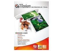 100 POUCHES 303x426mm (A3) 2x75my cod.68532