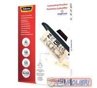 POUCHES A3 125MC 100PZ FELLOWES