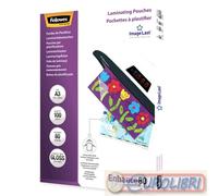 POUCHES A3 80MC 100PZ FELLOWES