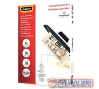POUCHES A4 125MC 100PZ FELLOWES