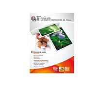 Pouches - A4 - 216x303 mm - 2x175 micron - Titanium - conf. 100 pezzi