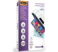 Pouches per plastificatrici Fellowes ImageLast Enhance80 finitura lucida - 2x80
