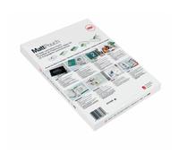 Pouches per plastificatrici GBC matt - 2x75 µm - opache - A4 Conf. 100 pezzi - 3