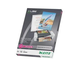 Pouches per Plastificatrici iLAM UDT Leitz - A4 Lucida - 125 micron - 74810000 (