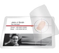 Pouches per plastificazione a freddo Q-Connect per carte di credito f.to 10x6.6 cm Conf. 10 pezzi - KF27057