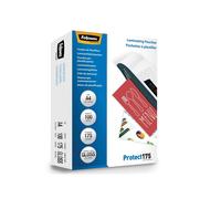 Pouches Protect175 - A4 - 2x175 micron - Fellowes - scatola 100 pezzi