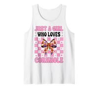 Pouf a Forma di Civetta «Just A Girl Who Loves Cornhole Player» Canotta