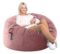 Pouf a pera in memory foam, per adulti, adolescenti, bambini, in velluto pigro, con memory foam rimovibile ad alto rimbalzo per soggiorno, camera da letto, dormitorio