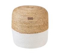Pouf bianco 46x48cm Dalama