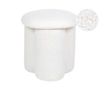Pouf bou ianco 40 cm CARRINGTON