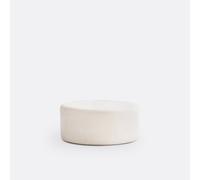 Pouf bouclé poliestere, Tilly Beige TU