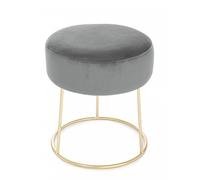 Pouf Clarissa Grigio d35 Bizzotto Cod.0720880
