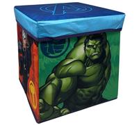POUF CONTENITORE AVENGERS MARVEL MULTIFUNZIONE PORTA OGGETTI CON SEDUTA