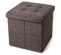 Pouf contenitore tinta unita LINEN