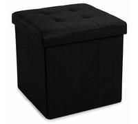 Pouf contenitore tinta unita LINEN