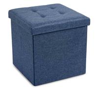 Pouf contenitore tinta unita LINEN