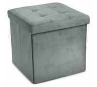 Pouf contenitore tinta unita VELVET