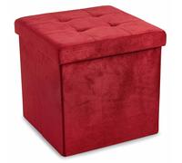 Pouf contenitore tinta unita VELVET